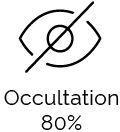 haie artificielle occultante 110 brins occultation forte 80%