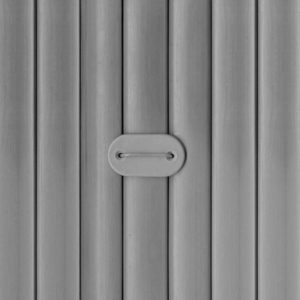 canisse PVC gris double face